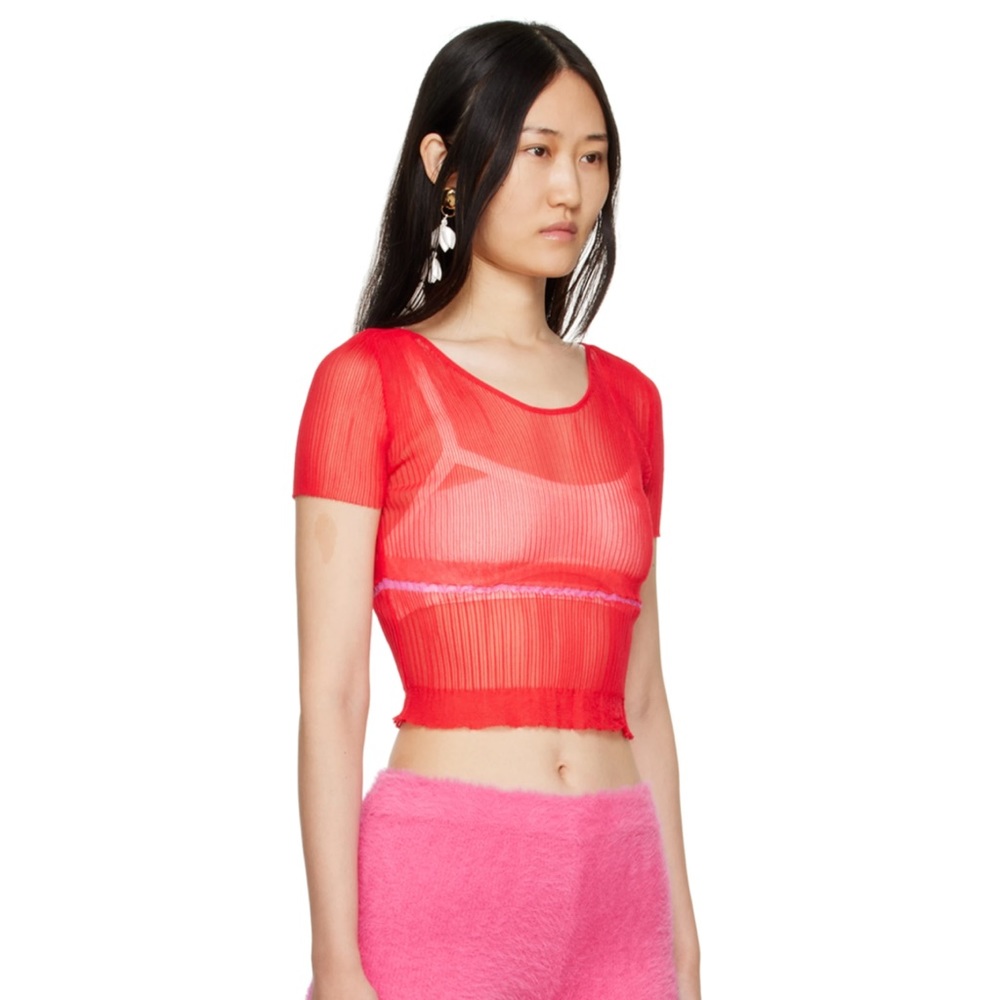 Jacquemus Shirt- red sheet